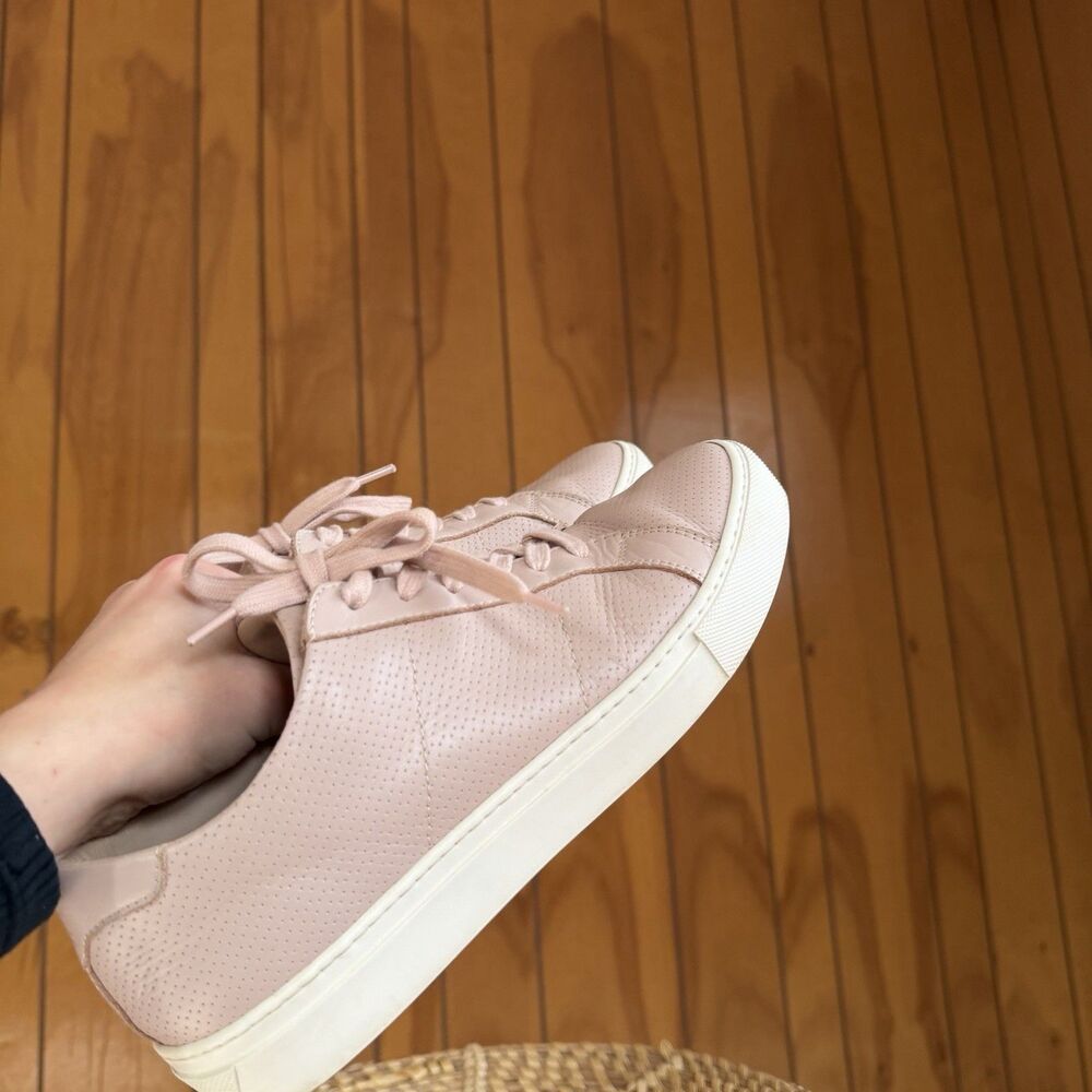 Greats Brooklyn The Royale $220 Women’s Sneakers Pink Leather Made in Italy US 9 - Picture 8 of 13